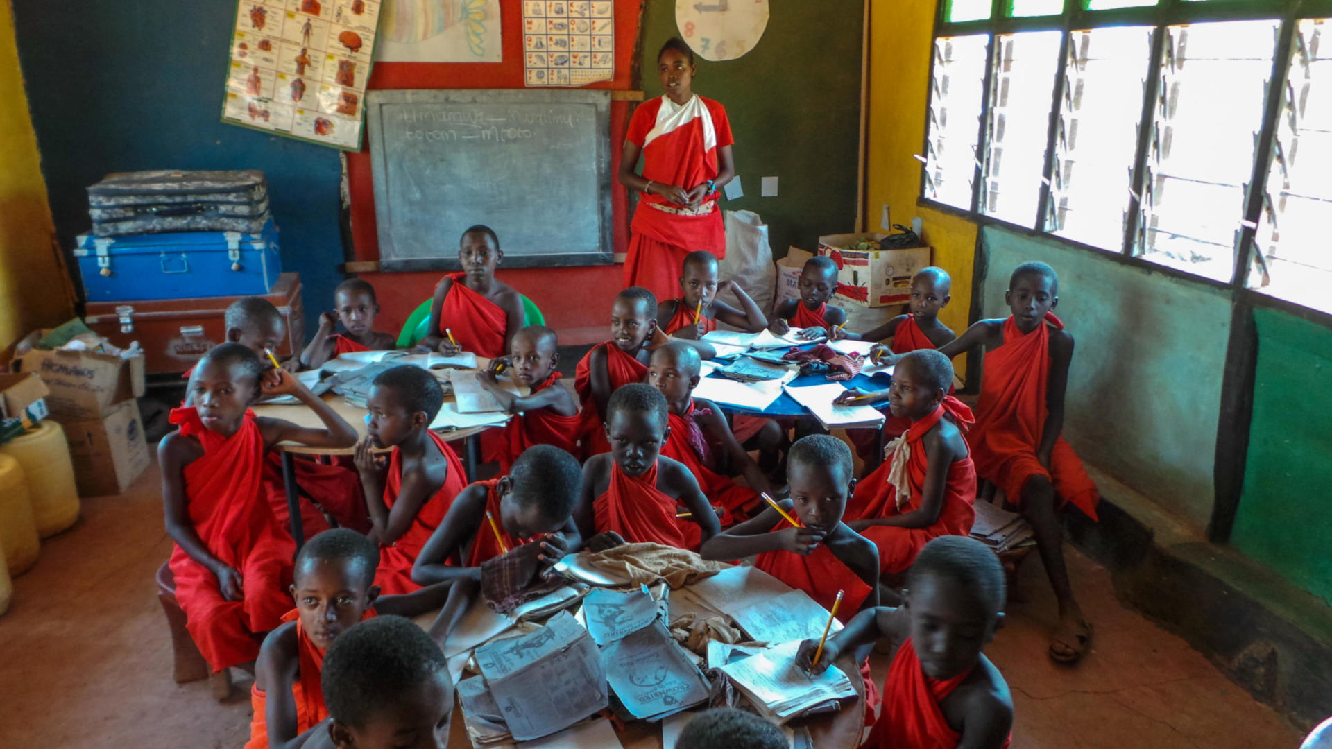 Children at School Lebarua